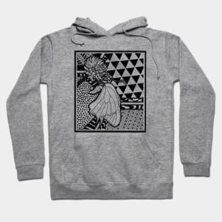 Background Zentangle Hoodie